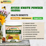 BodyWell Ayush Kwath Kadha Powder – Traditional Ayurvedic Seasonal Wellness & Support – 100g Powder