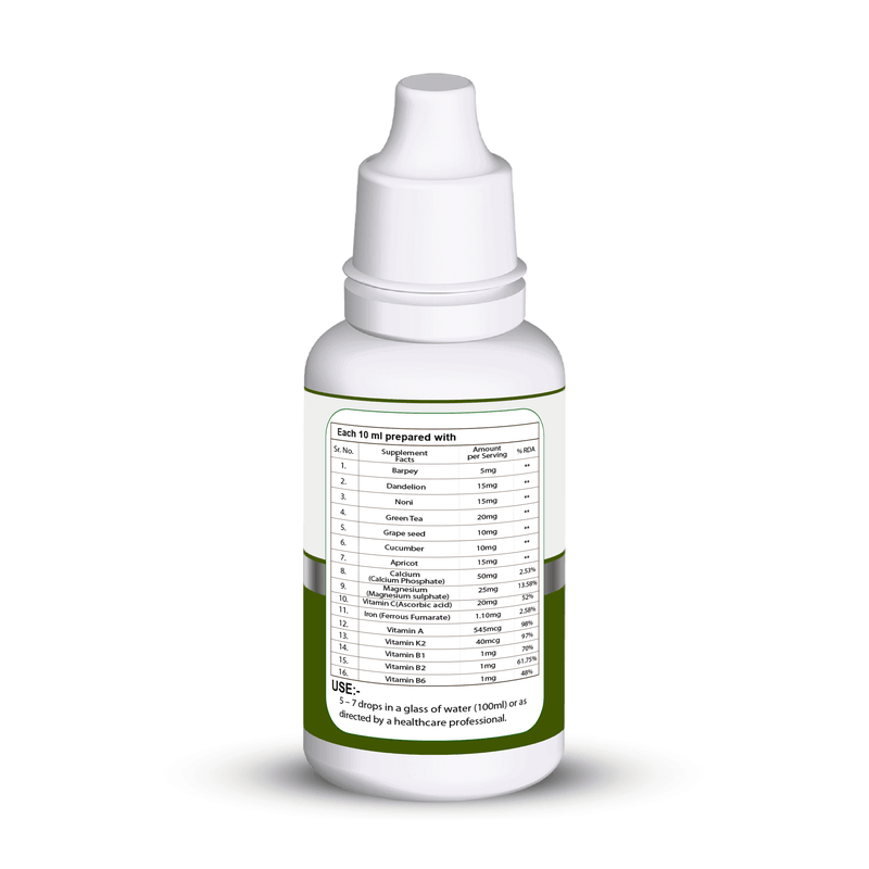 Zenius Alkaline Drops - Natural pH Balancer for Hydration, Detoxification, and Overall Health - 50ml Drops