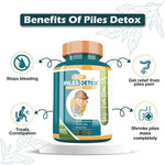 Divya Shree Piles Detox Veggie Capsule 60 Capsule