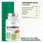 Zespo Berberine 5-in-1 Complex 1,300 mg – 60 Vegan Capsules
