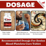 Zenius Blood platelets care tablet