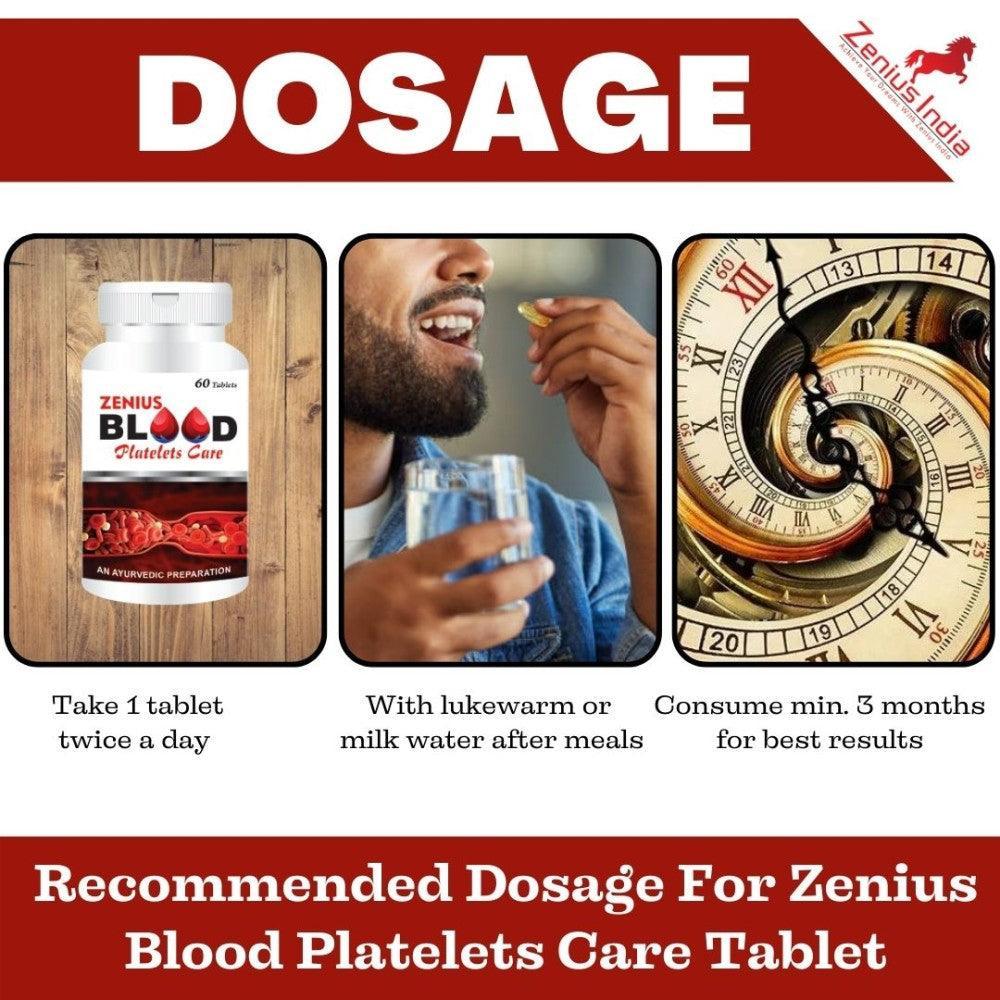 Zenius Blood platelets care tablet