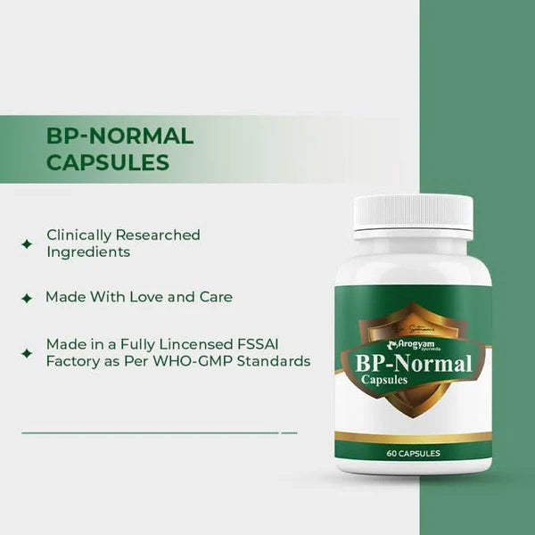 Dr. Satnam's Arogyam BP Normal Capsule (60 Each)
