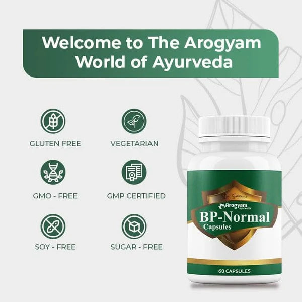Dr. Satnam's Arogyam BP Normal Capsule (60 Each)