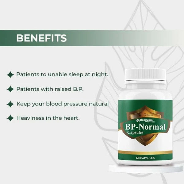 Dr. Satnam's Arogyam BP Normal Capsule (60 Each)