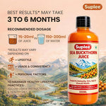 Suplee Sea Buckthorn Juice 500ml | Original & Authentic from Himalayan Valleys