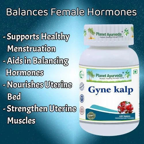 Planet Ayurveda Gyne Kalp - 120 Tablets