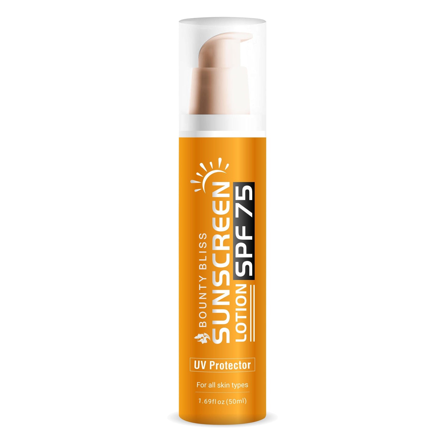 Bounty Bliss Sunscreen Lotion SPF 75 Advanced Sunscreen for Instant Protection PA+++ UVA - 50ml