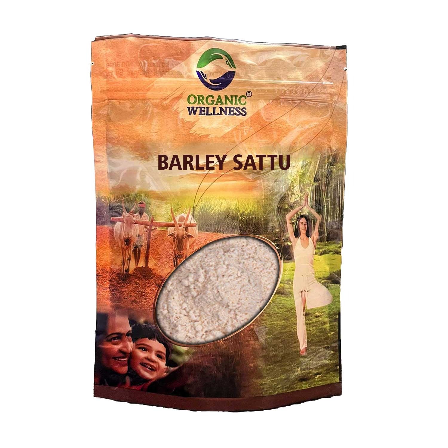 Organic Wellness Barley (Jau) Sattu 450gm
