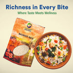 Organic Wellness Basmati Rice II Long Grain Rice - 1kg
