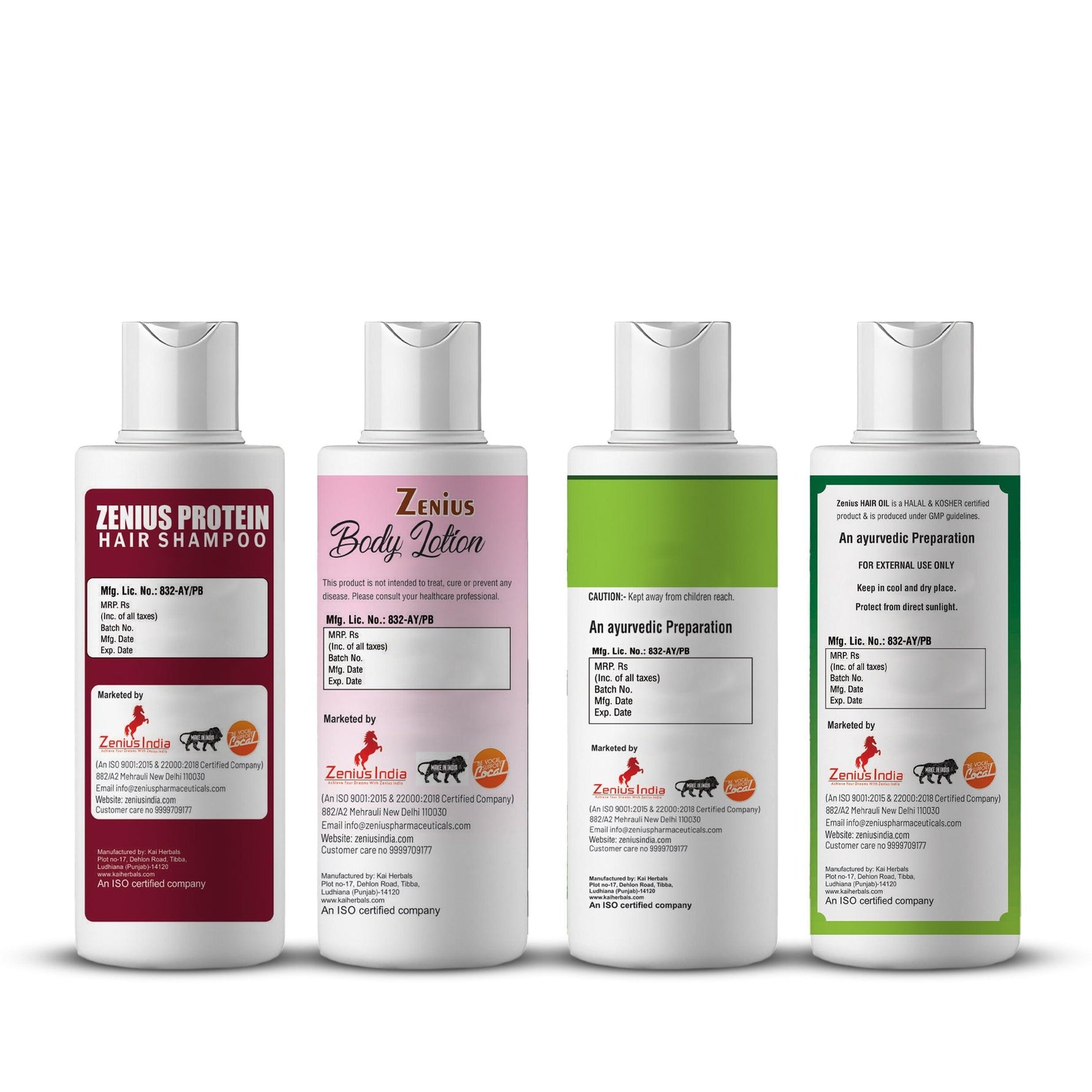 Zenius Beauty Care Kit for brilliant skin advanced moisturizing and hydrating kit