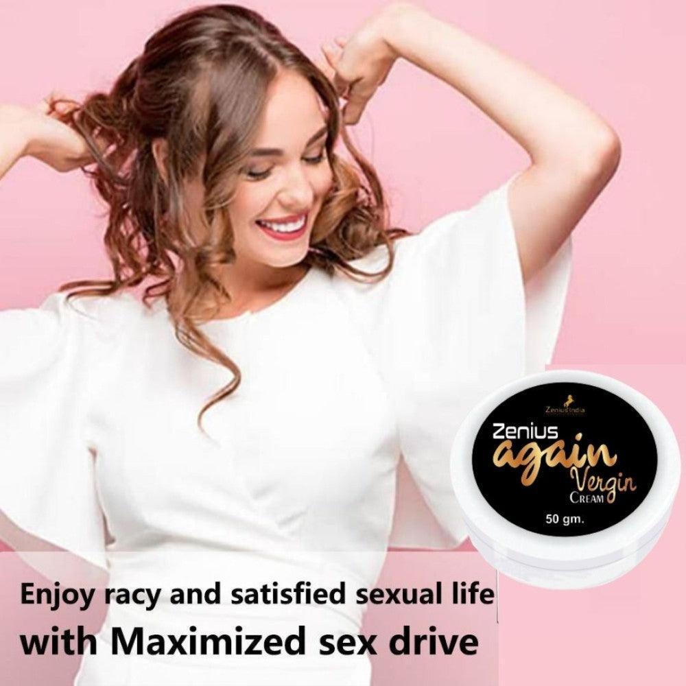 Zenius Again Vergin Cream Vagina whitening cream, 50gm