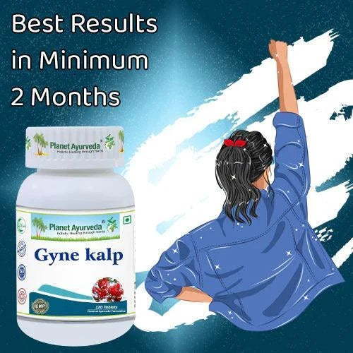 Planet Ayurveda Gyne Kalp - 120 Tablets