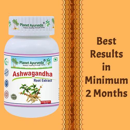 Planet Ayurveda Ashwagandha Capsule - 60 Capsules