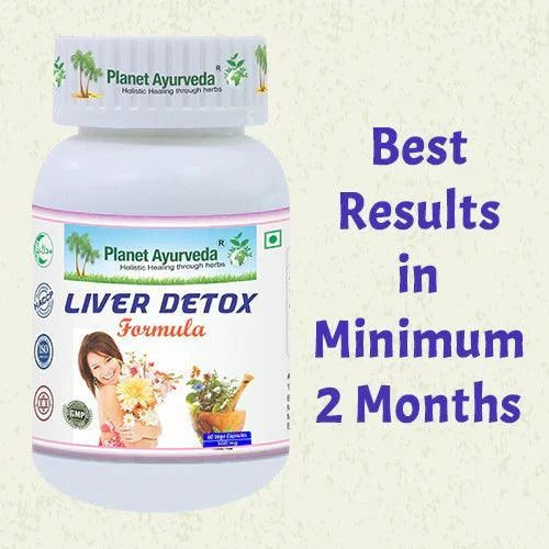 Planet Ayurveda Liver Detox Formula - 60 Capsules