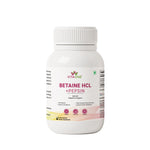 Vitaone Betaine HCl + Pepsin Capsules (90s) | High Potency Stomach Acid Support for Protein Digestion & Nutrient Absorption