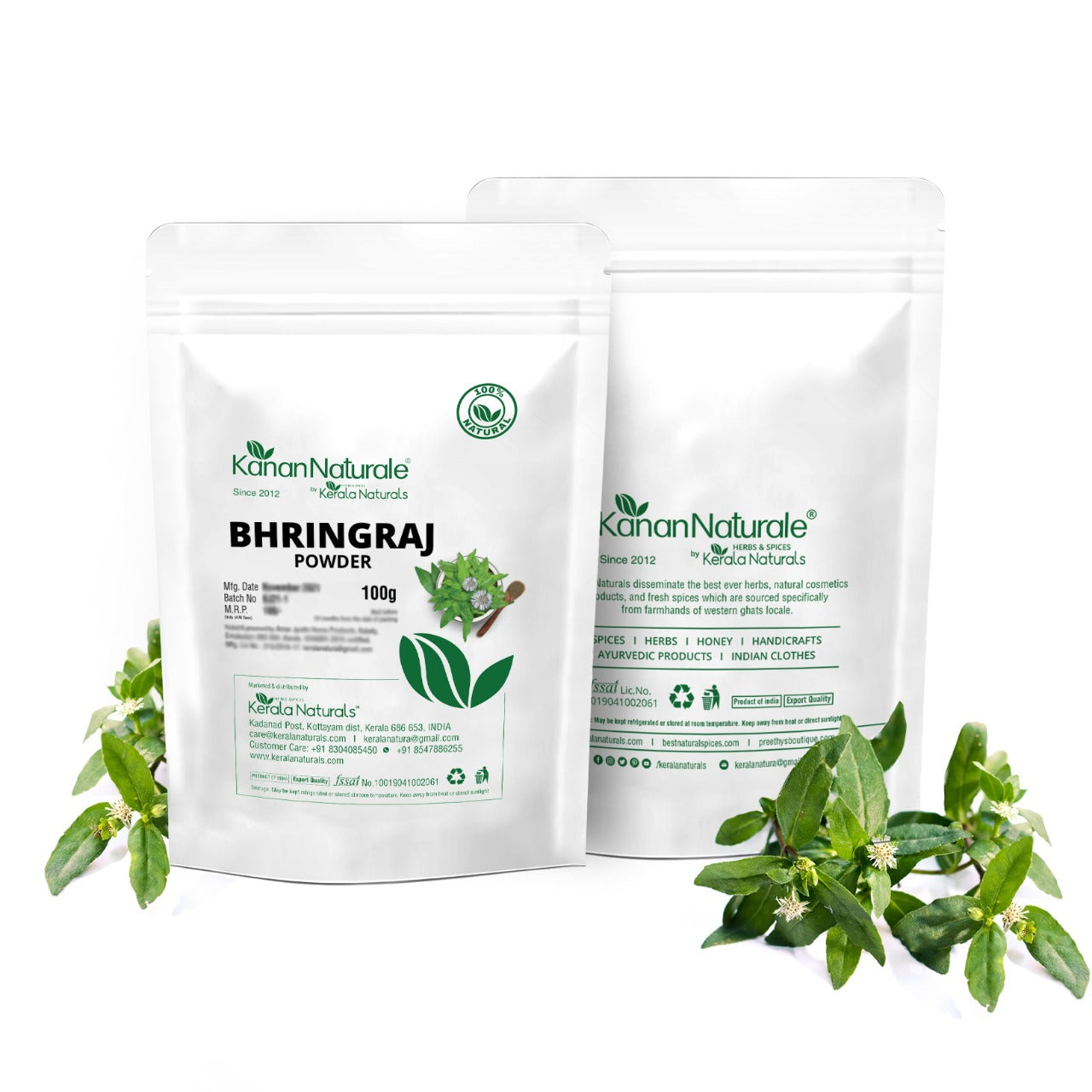 Kerala Naturals Bhringraj Powder 100 gm