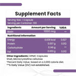 Raskam Biotin - 100 Veg Capsules - Hair Growth, Strong Hair and Glowing Skin, Fights Nail Brittleness