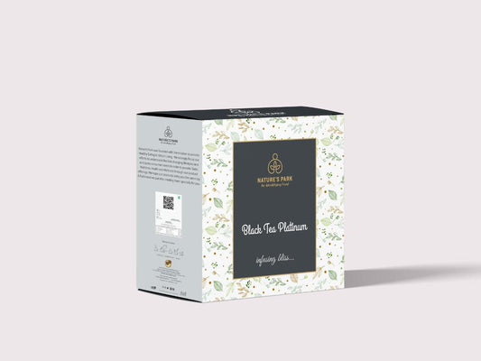 Nature's Park Black Tea Platinum Pyramid Tea Bags (20 Pcs)