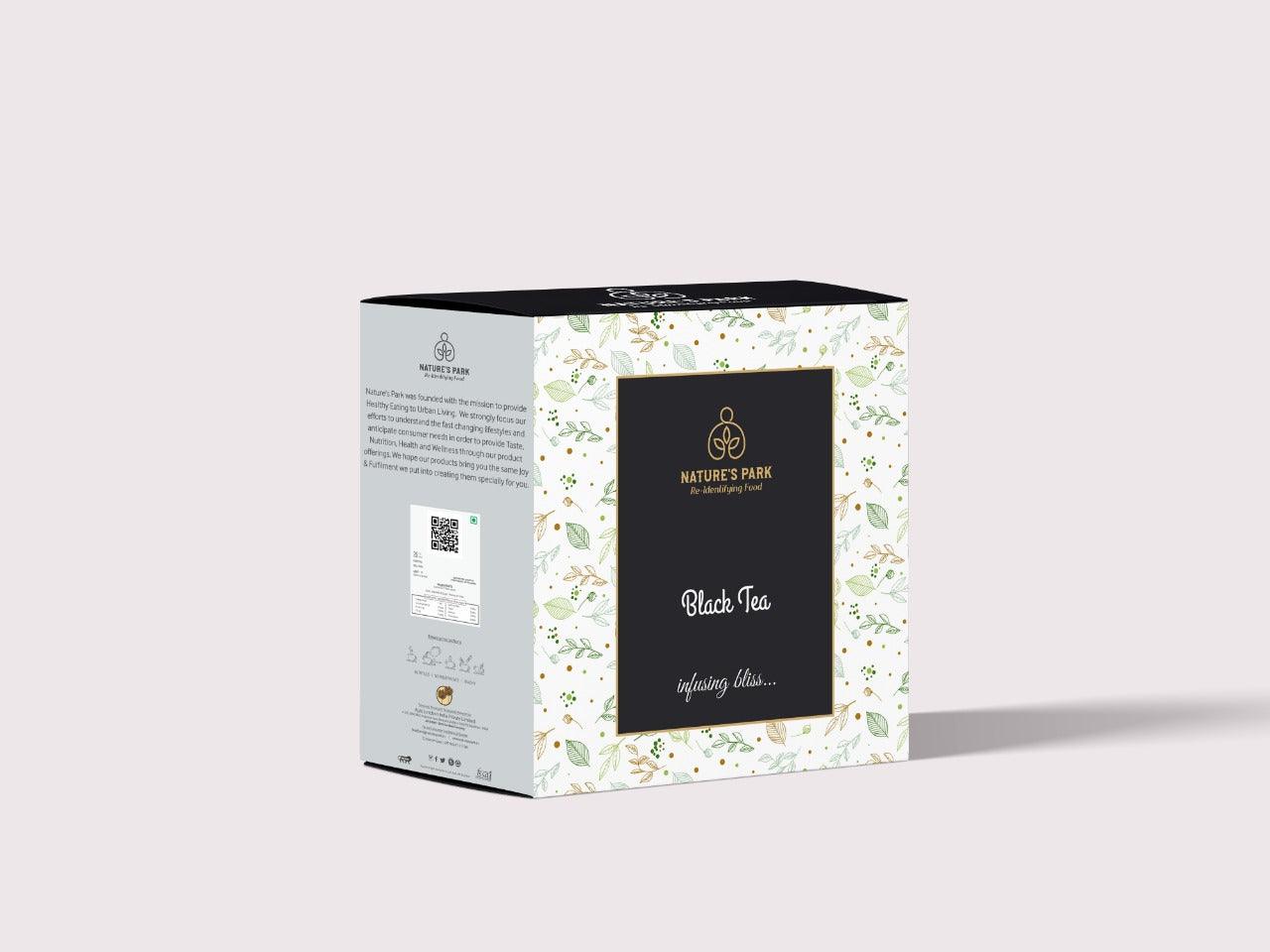 Nature's Park Black Tea Pyramid Tea Bags (20 Pcs)