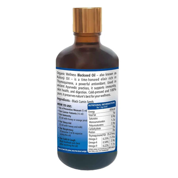 Organic Wellness Blackseed Oil - 100 ml