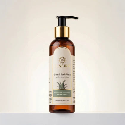 Luneira Eternal Body Wash | A Ritual of Pure, Unscented Luxury (Non-Foaming)