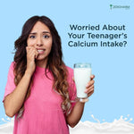 ZEROHARM Bone Health Tablets With Calcium, Vitamin D3 for Healthy Bones, Joints for Men & Women - 60 Tablets