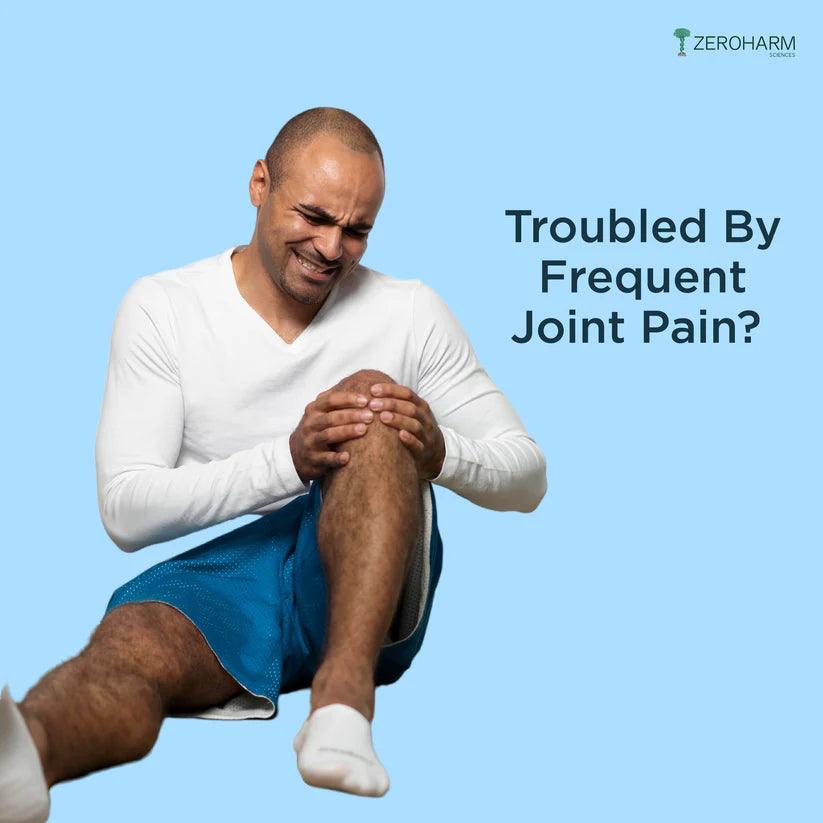 ZEROHARM Bone Health Tablets With Calcium, Vitamin D3 for Healthy Bones, Joints for Men & Women - 60 Tablets