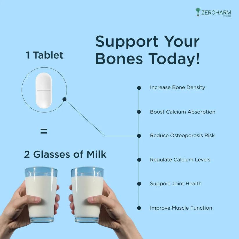 Zeroharm Bone Health Tablets - 60 Tablets