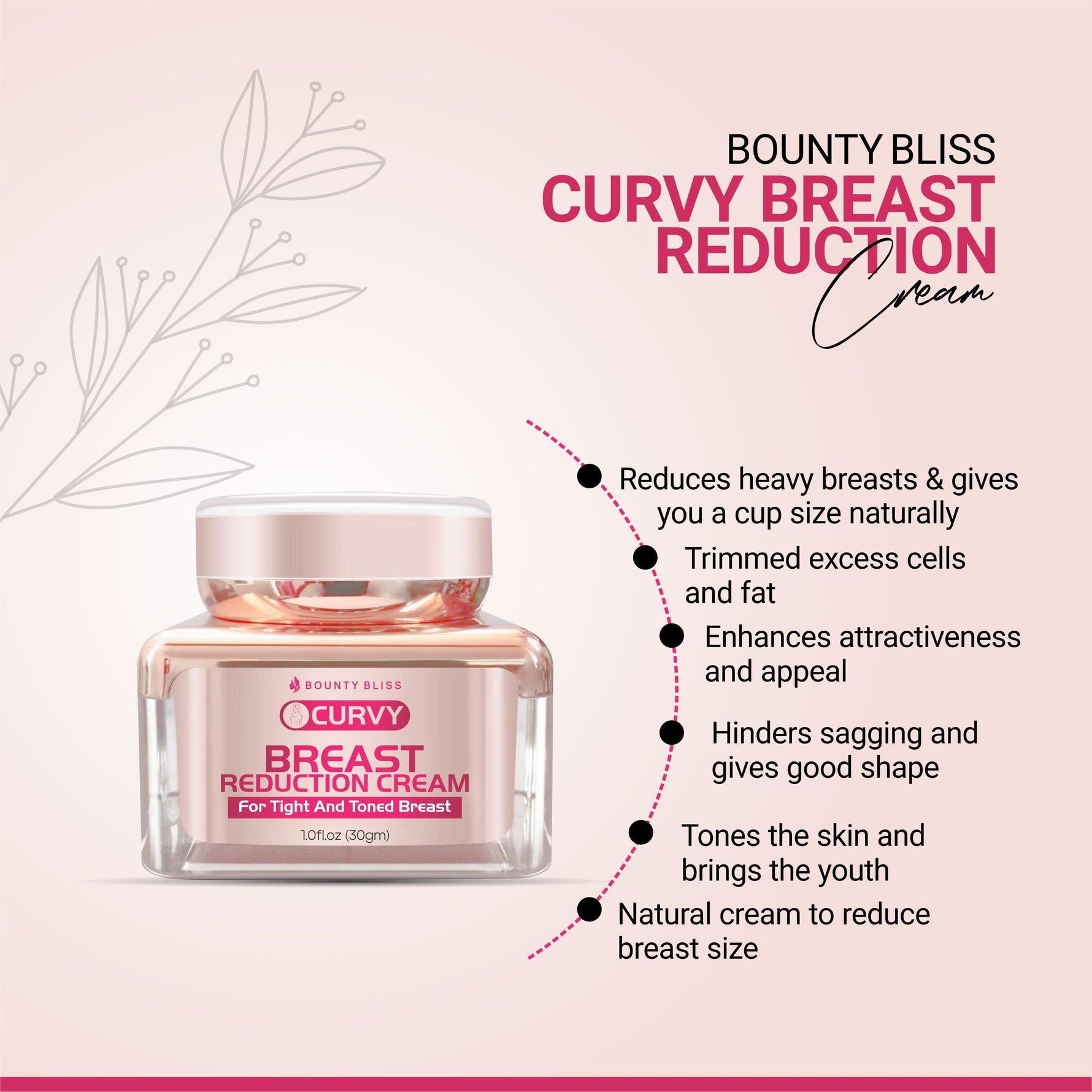 Bounty Bliss Curvy Breast Reduction Cream
