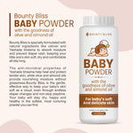 Bounty Bliss Baby Powder - Gentle, Natural, Fragrance-Free Care - 100gm