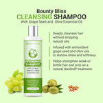 Bounty Bliss Cleansing Shampoo with Grape Seed & Olive Essential Oil – 200ml