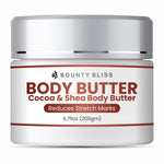Bounty Bliss Cocoa & Shea Body Butter Stretch Mark Cream - Nourish & Smooth Skin Care - 200gm