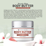 Bounty Bliss Cocoa & Shea Body Butter Stretch Mark Cream - Nourish & Smooth Skin Care - 200gm