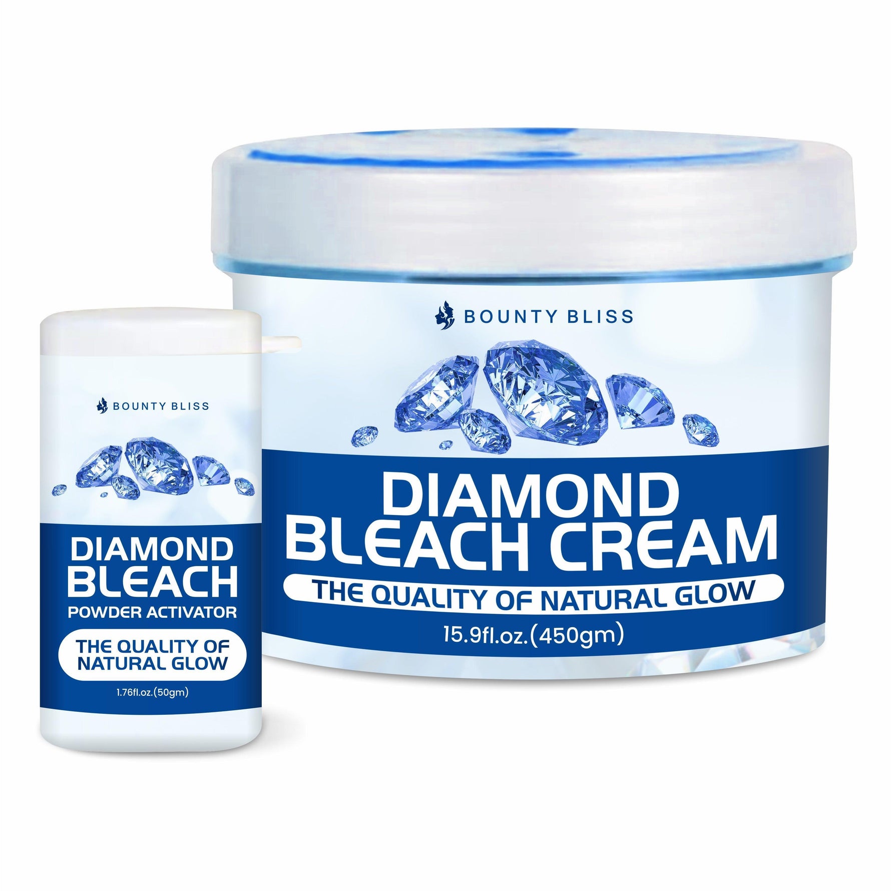 Bounty Bliss Diamond Bleach Cream for Dead Skin and Blackheads Hydrates skin & provides glow