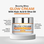 Bounty Bliss Glow Cream With Kojic Acid & Olive Oil Advanced Dark Spots & Pigmentation Removal Cream - 30gm