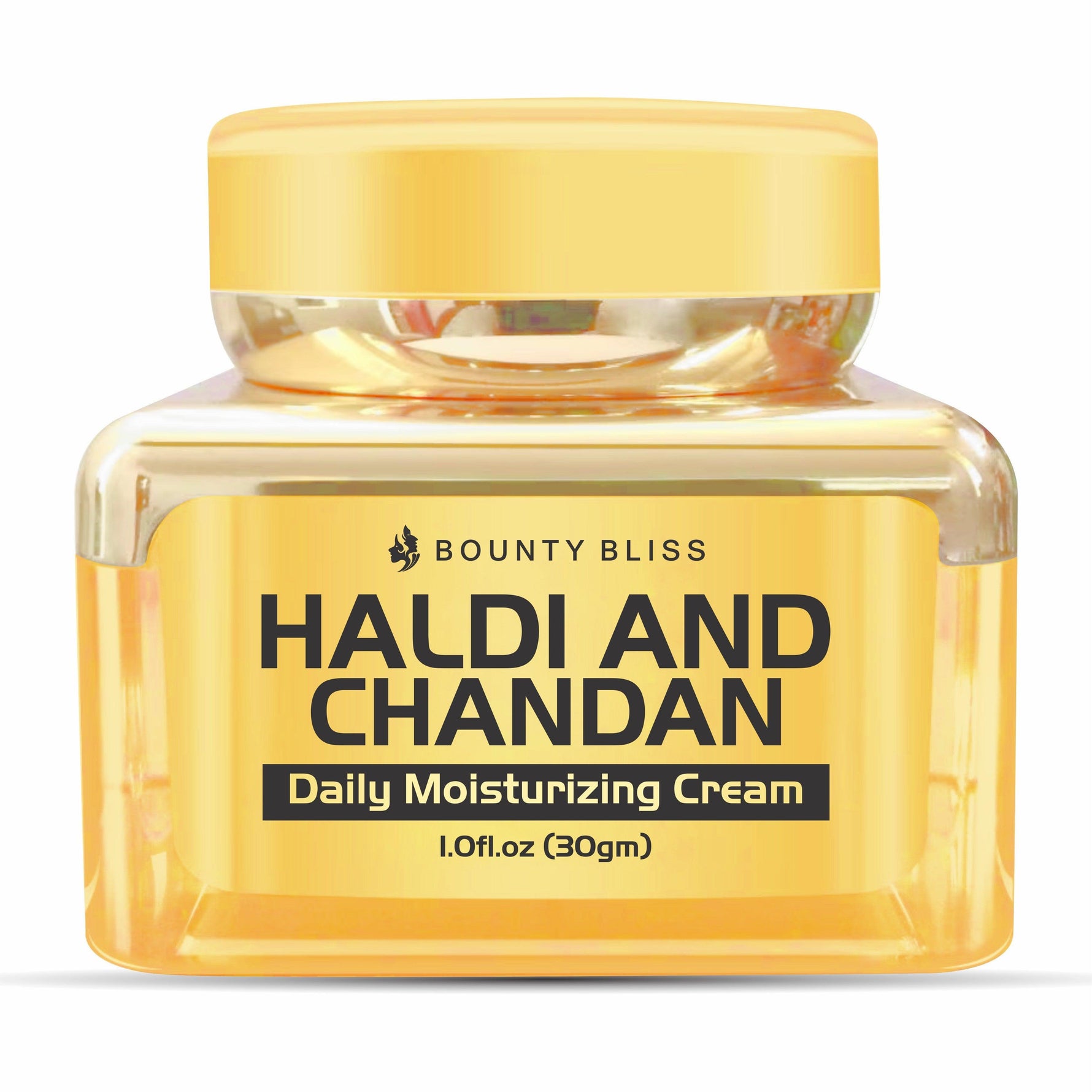 Bounty Bliss Haldi and Chandan Cream Infused with Haldi, Chandan For Radiant Skin, Natural Glowing Fairness & Tan Removal, Skin Brightening, Suitable For All Skin Types - 30gm