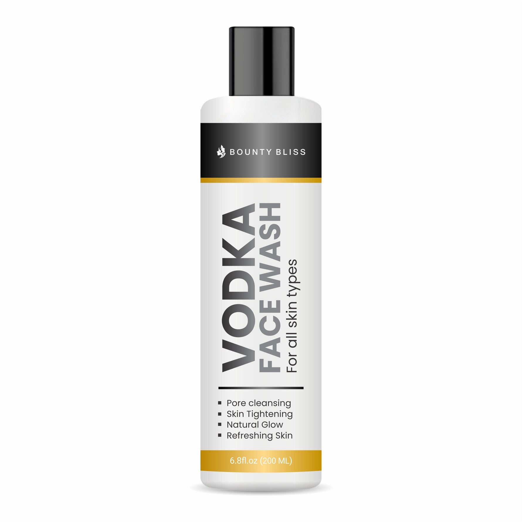 Bounty Bliss Vodka Face Wash Barrier Repair + Hydrating Gentle Face Wash Face Wash For Dry Skin, Normal Skin & Sensitive Skin Gently Cleanses Skin From Dirt & Oil For Unisex - 200ml