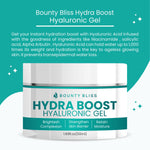 Bounty Bliss Hydra Boost Hyaluronic Gel for Deep Hydration & Skin Plumping | Face Gel | 50 ml