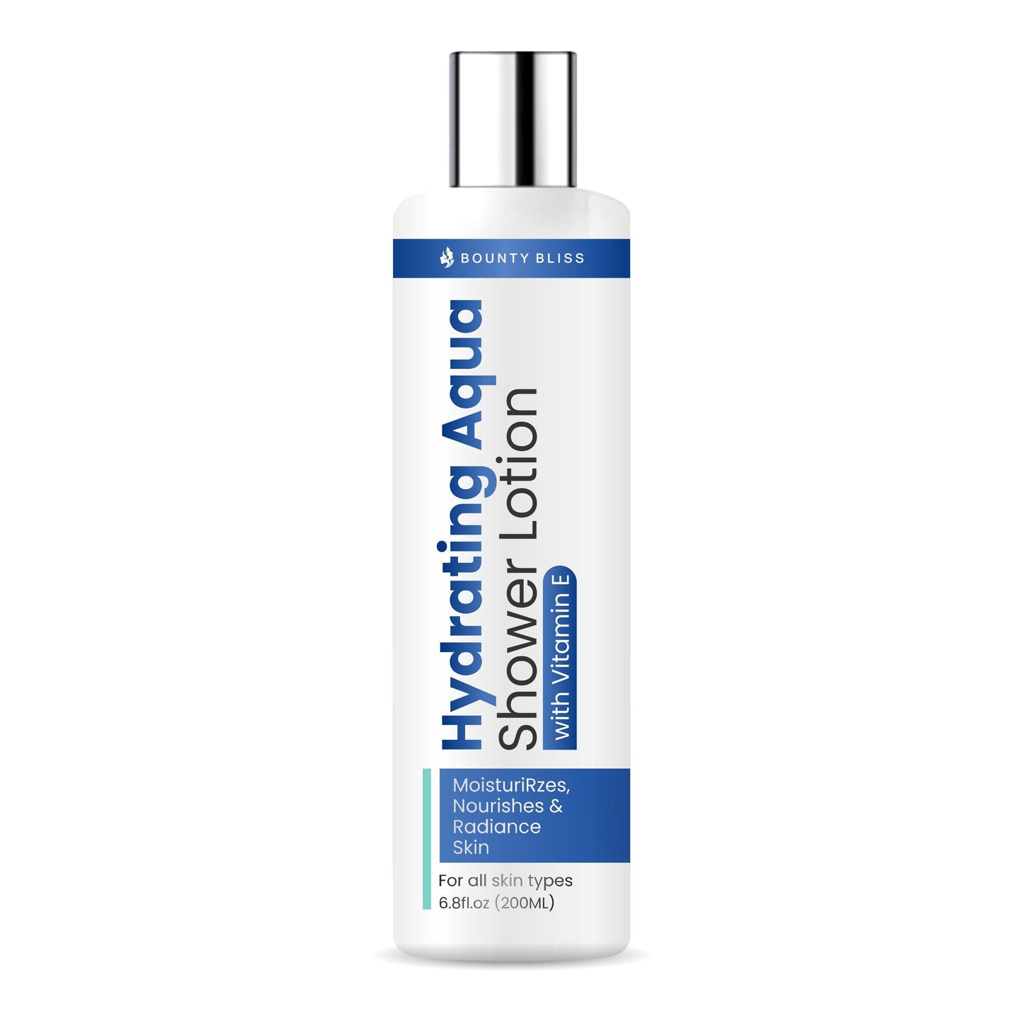 Bounty Bliss Hydrating Aqua Shower Lotion - Nourishing Moisture for Refreshed Skin - 200ml
