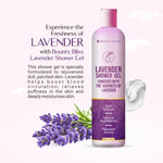 Bounty Bliss Lavender Shower Gel Body Wash with Shea Butter