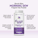 Bounty Bliss Morning Dew Talc Powder Talcum Powder - 100gm