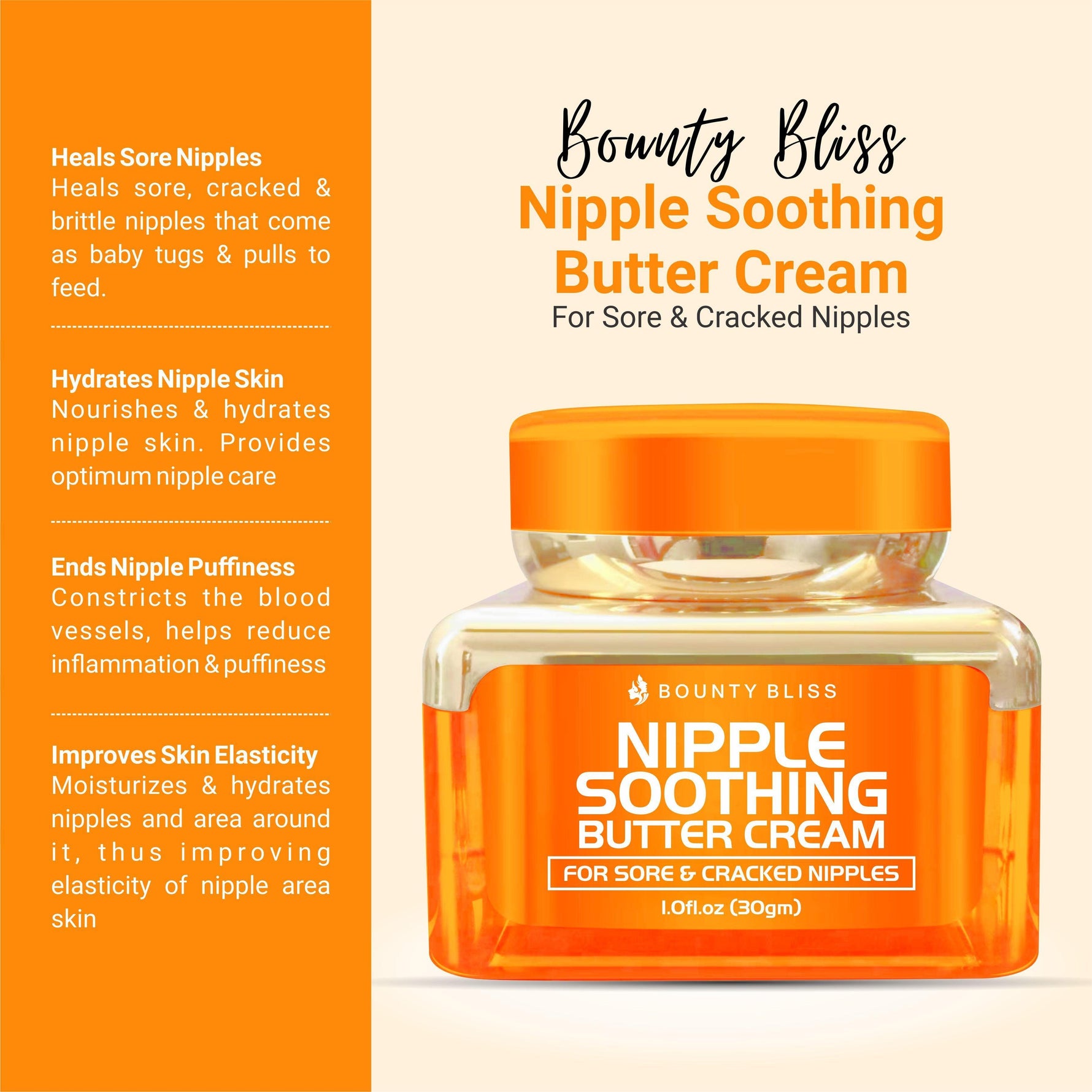 Bounty Bliss Nipple Softening Cream - 30gm
