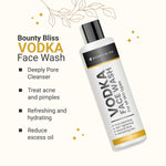 Bounty Bliss Vodka Face Wash Barrier Repair + Hydrating Gentle Face Wash Face Wash For Dry Skin, Normal Skin & Sensitive Skin Gently Cleanses Skin From Dirt & Oil For Unisex - 200ml