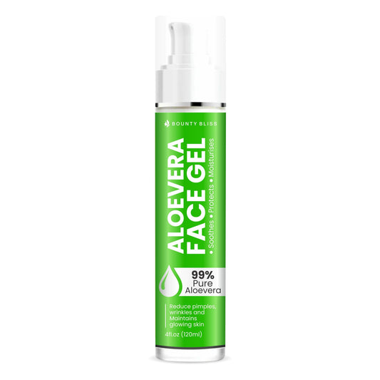 Bounty Bliss Aloevera Face Gel For Face Hydrating, Moisturizing, Soothing Skin - 120ml