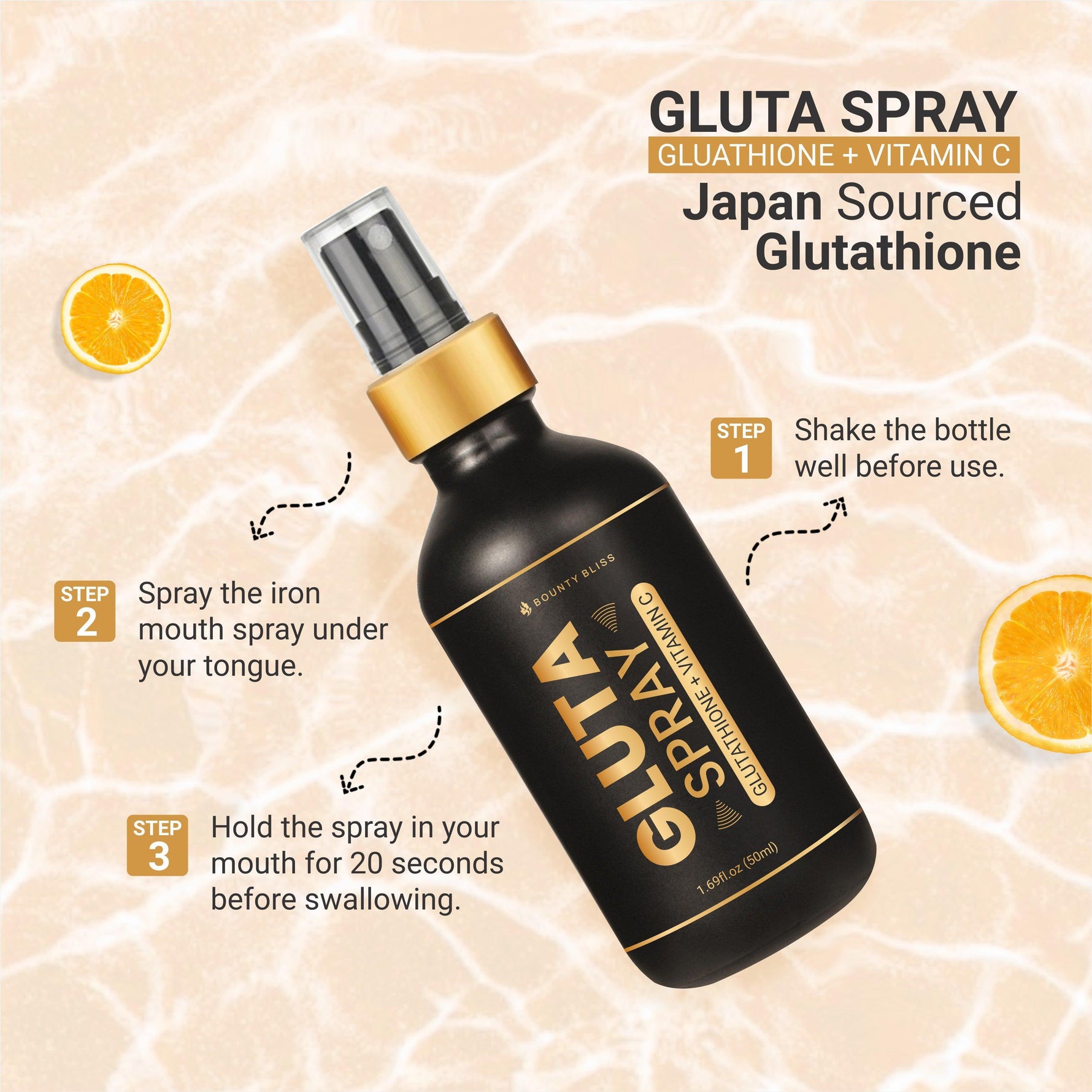 Bounty Bliss Gluta Spray Glutathione + Vitamin C