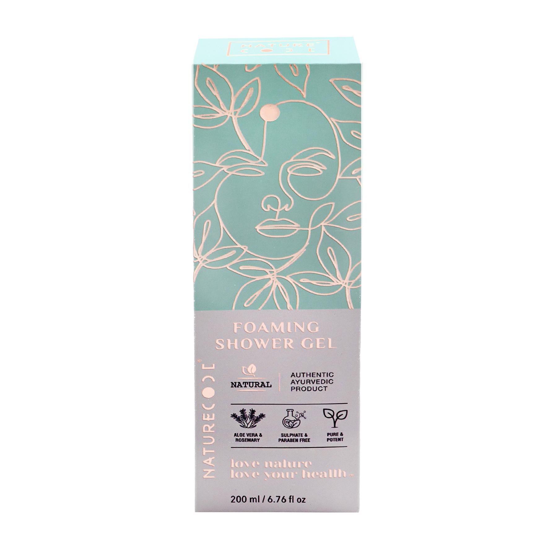 Nature Code Foaming Shower Gel - 200ml