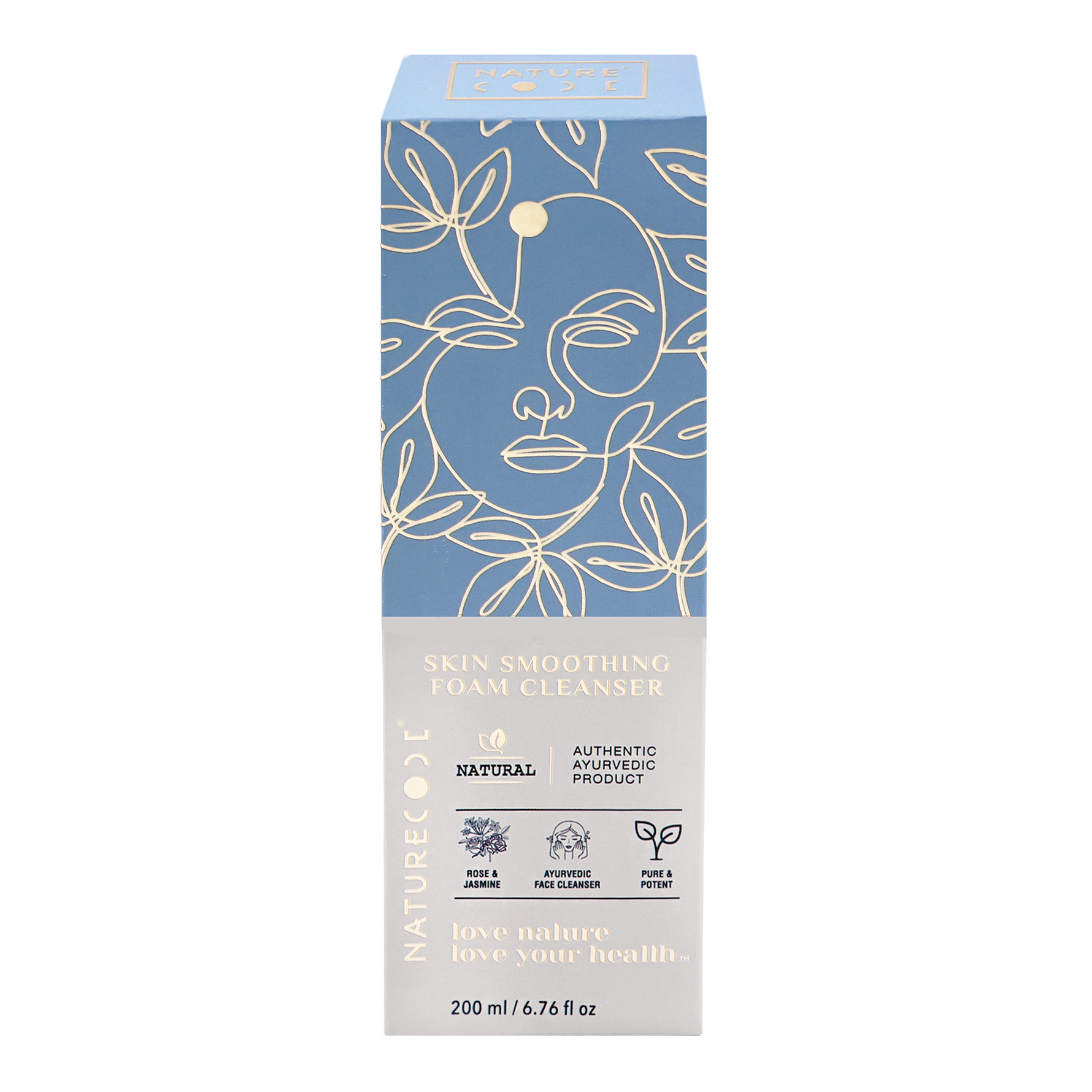 Nature Code Skin Smoothing Foam Cleanser - 200ml