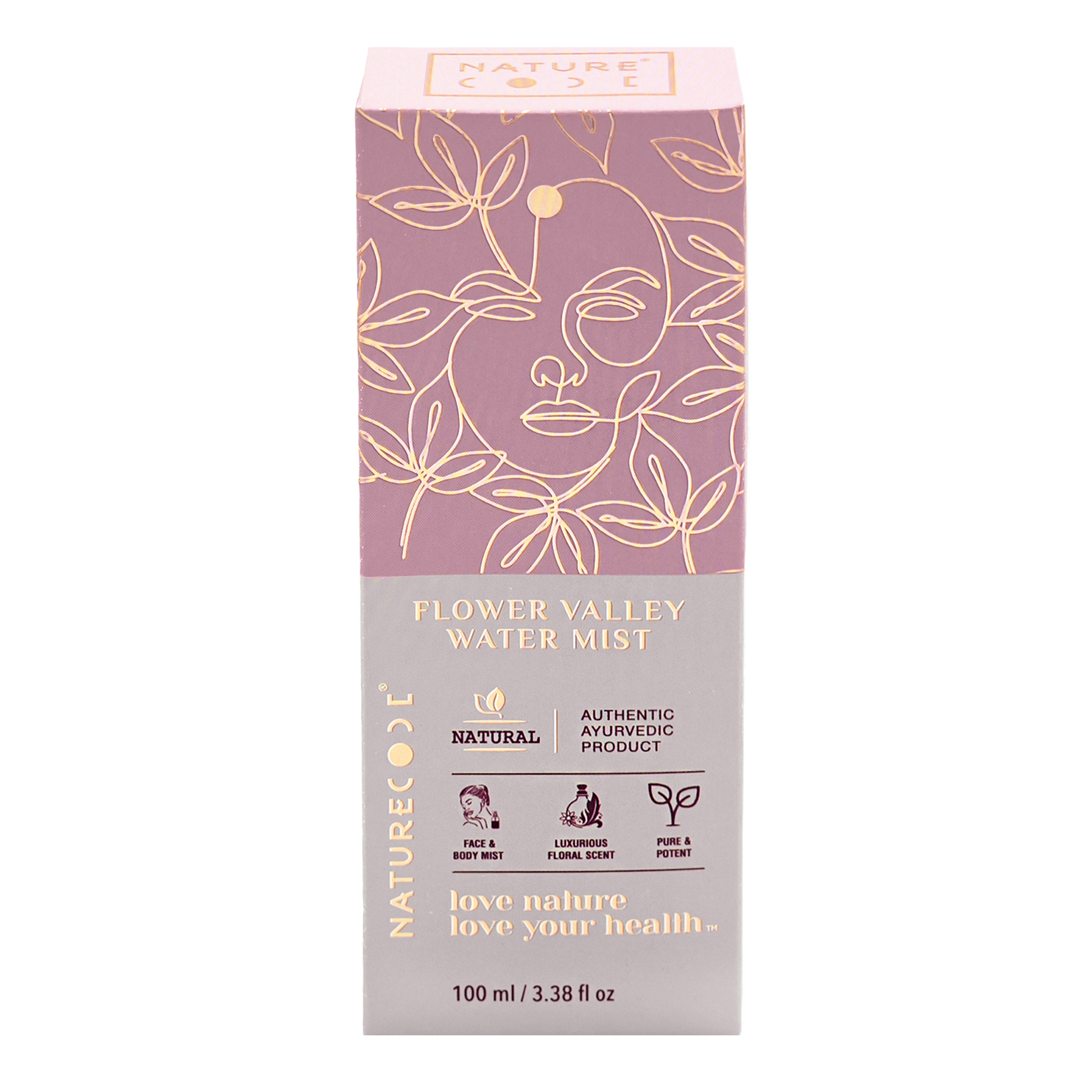 Nature Code Flower Valley Water Mist - 100ml Water