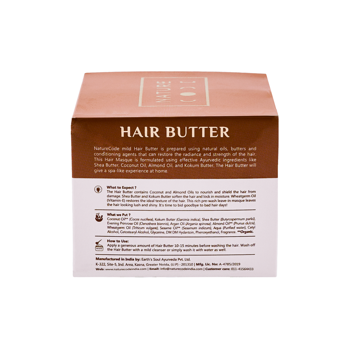 Nature Code Hair Butter - 100gm